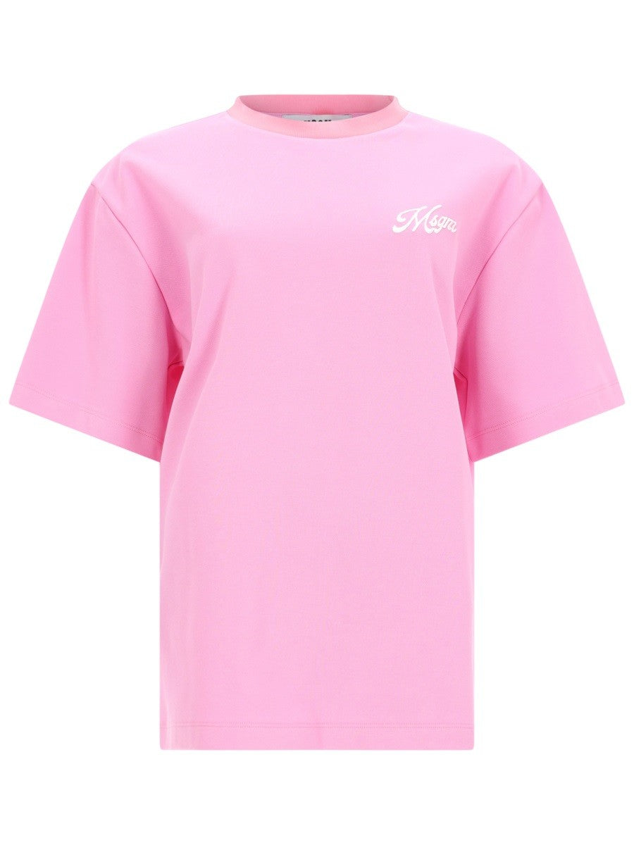 msgm - Woman - Black - T-shirt