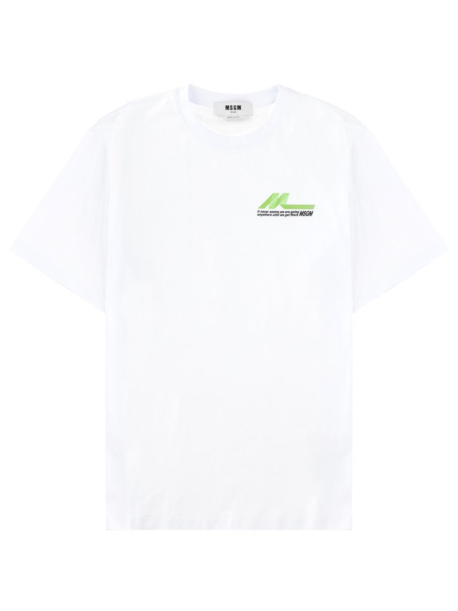 msgm - Man - White - T-shirt
