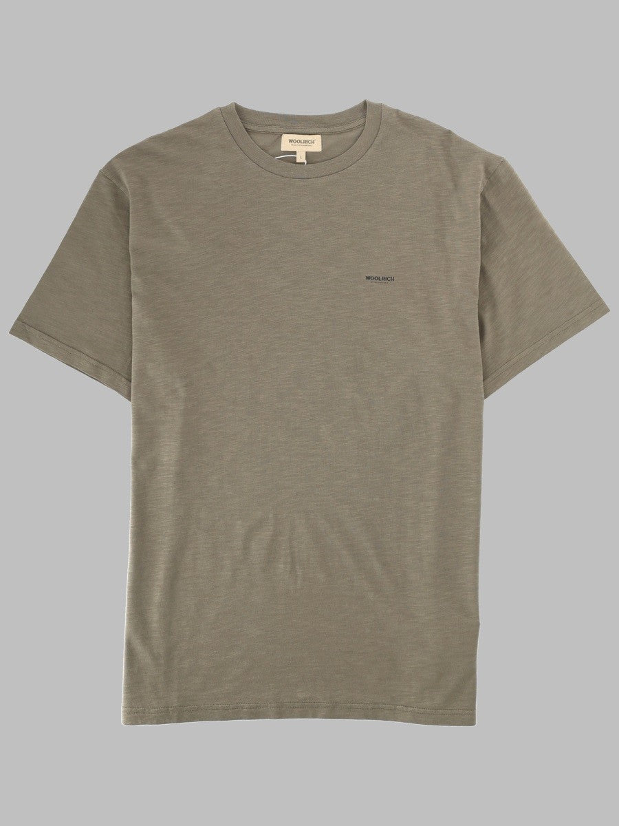 Woolrich - Man - Green - T-shirt