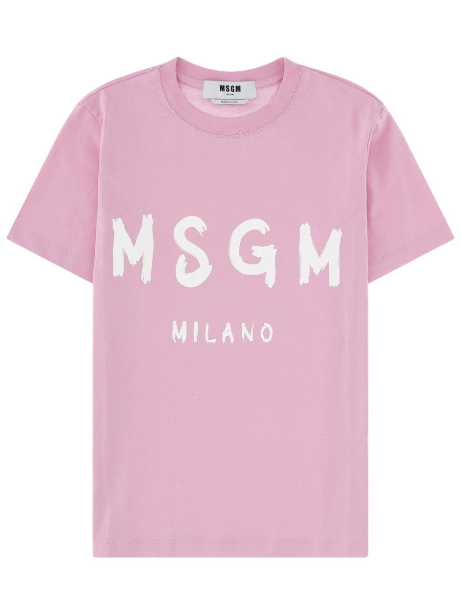msgm - Woman - Black - T-shirt