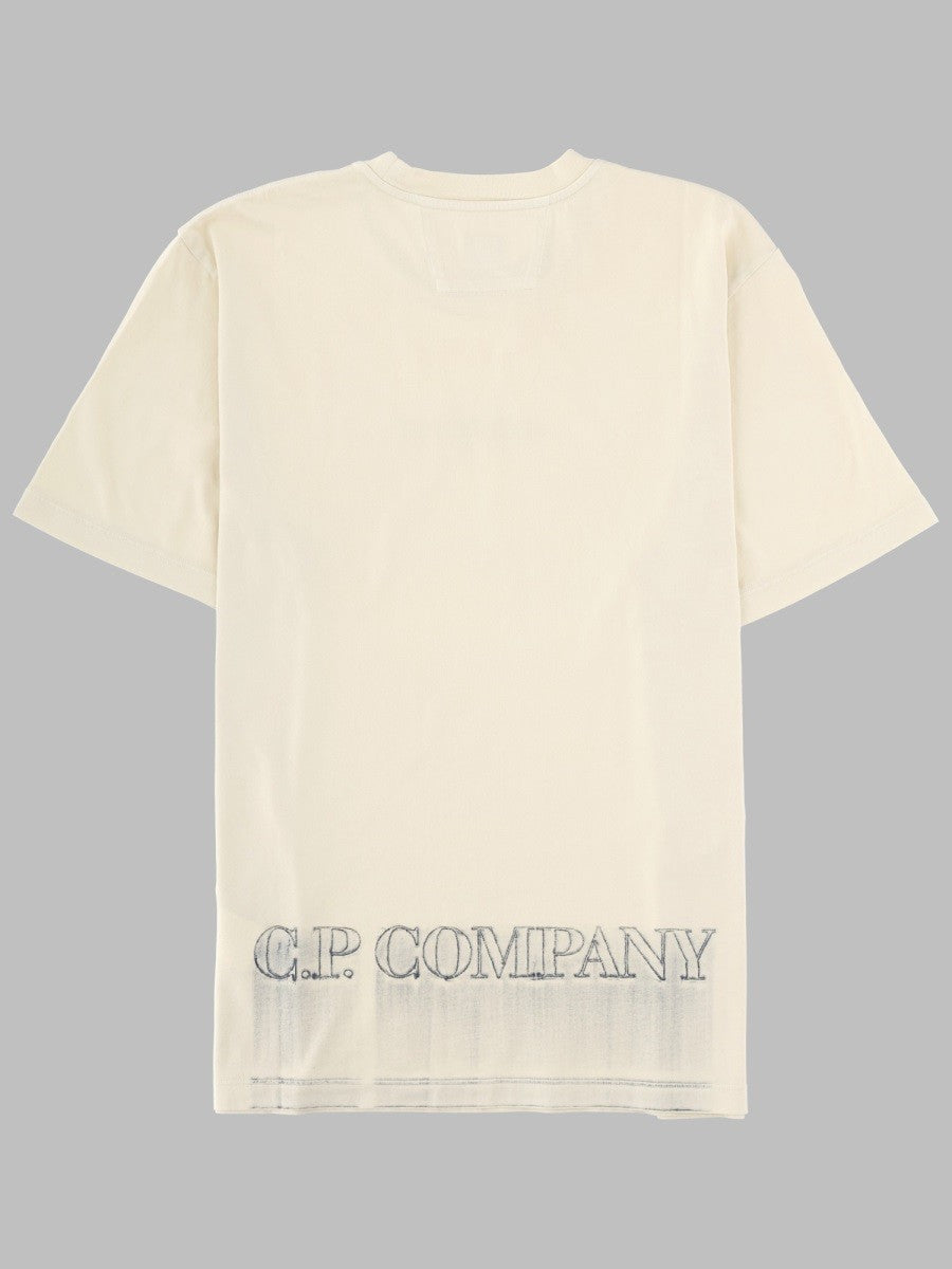 C.P. COMPANY - Férfi - Bézs - Póló