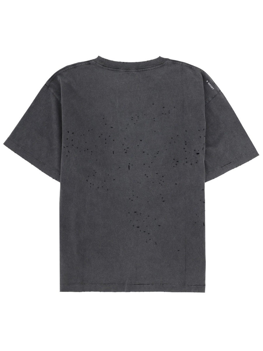 SATISFY - Man - Black - T-shirt