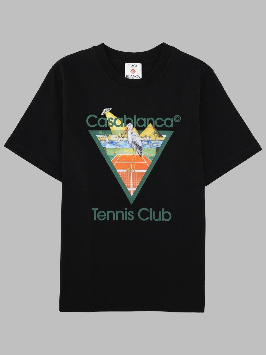 CASABLANCA - Man - Black - T-shirt