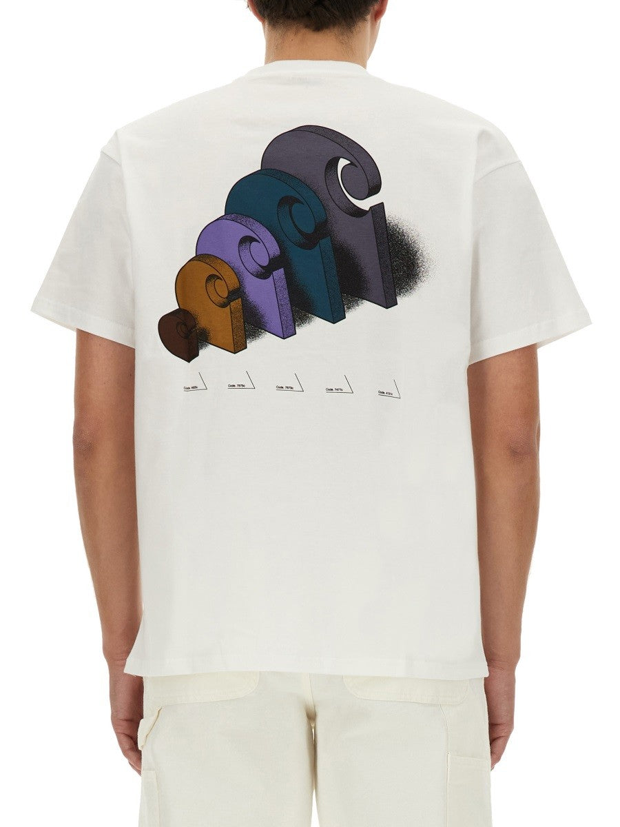 Carhartt Wip - Férfi - Fehér - Póló