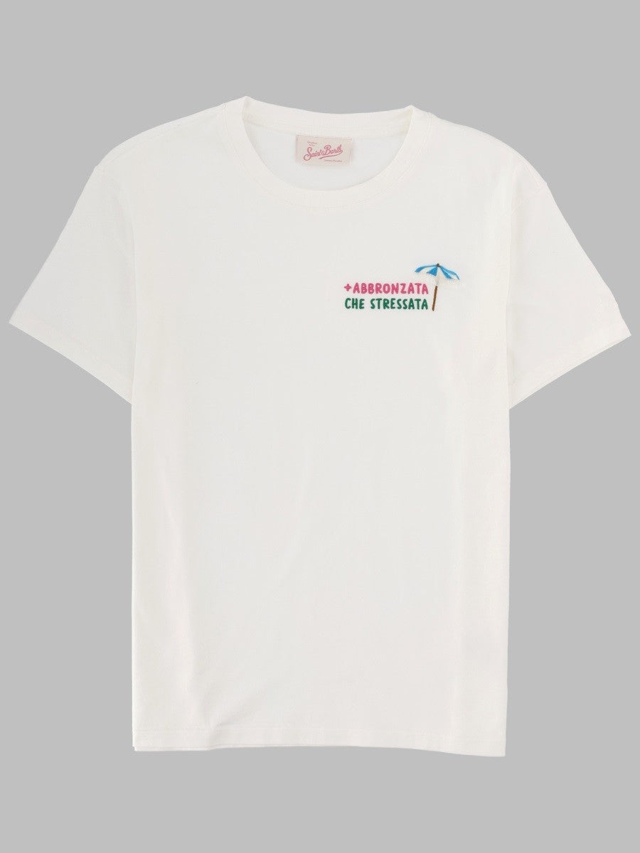 MC2 SAINT BARTH - Woman - White - T-shirt