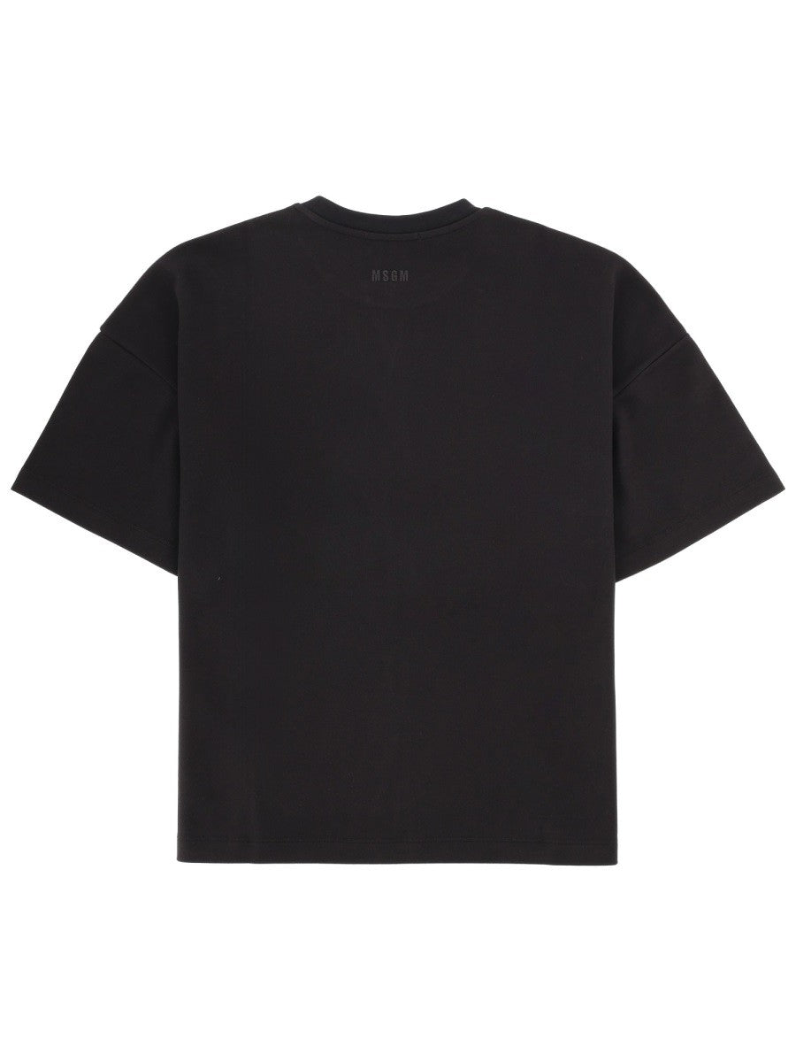 msgm - Férfi - Fekete - Póló