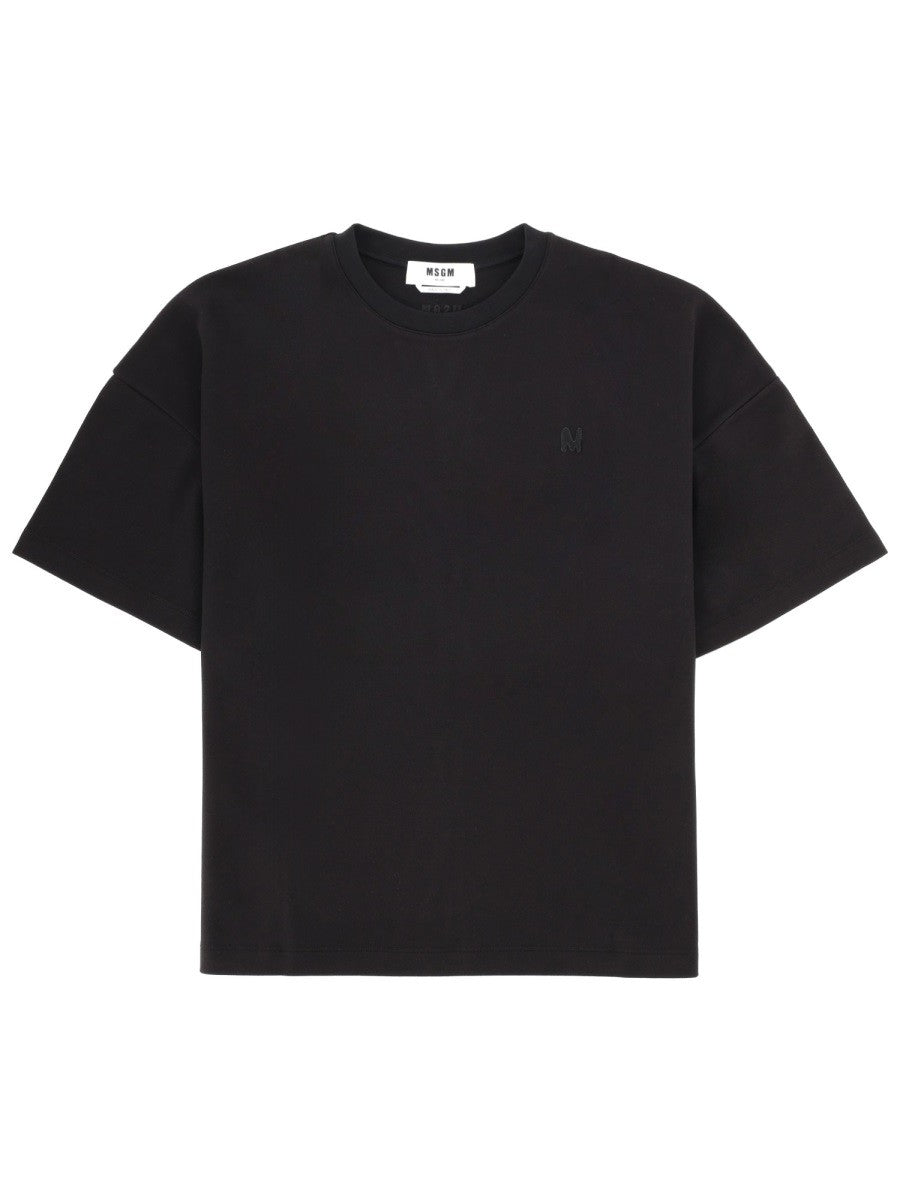 msgm - Férfi - Fekete - Póló
