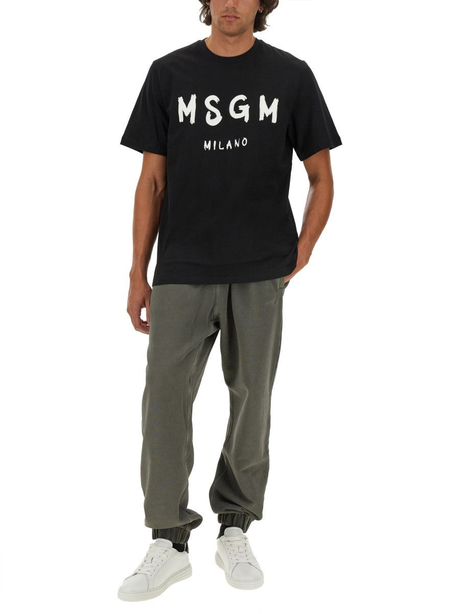 msgm - Férfi - Fekete - Póló