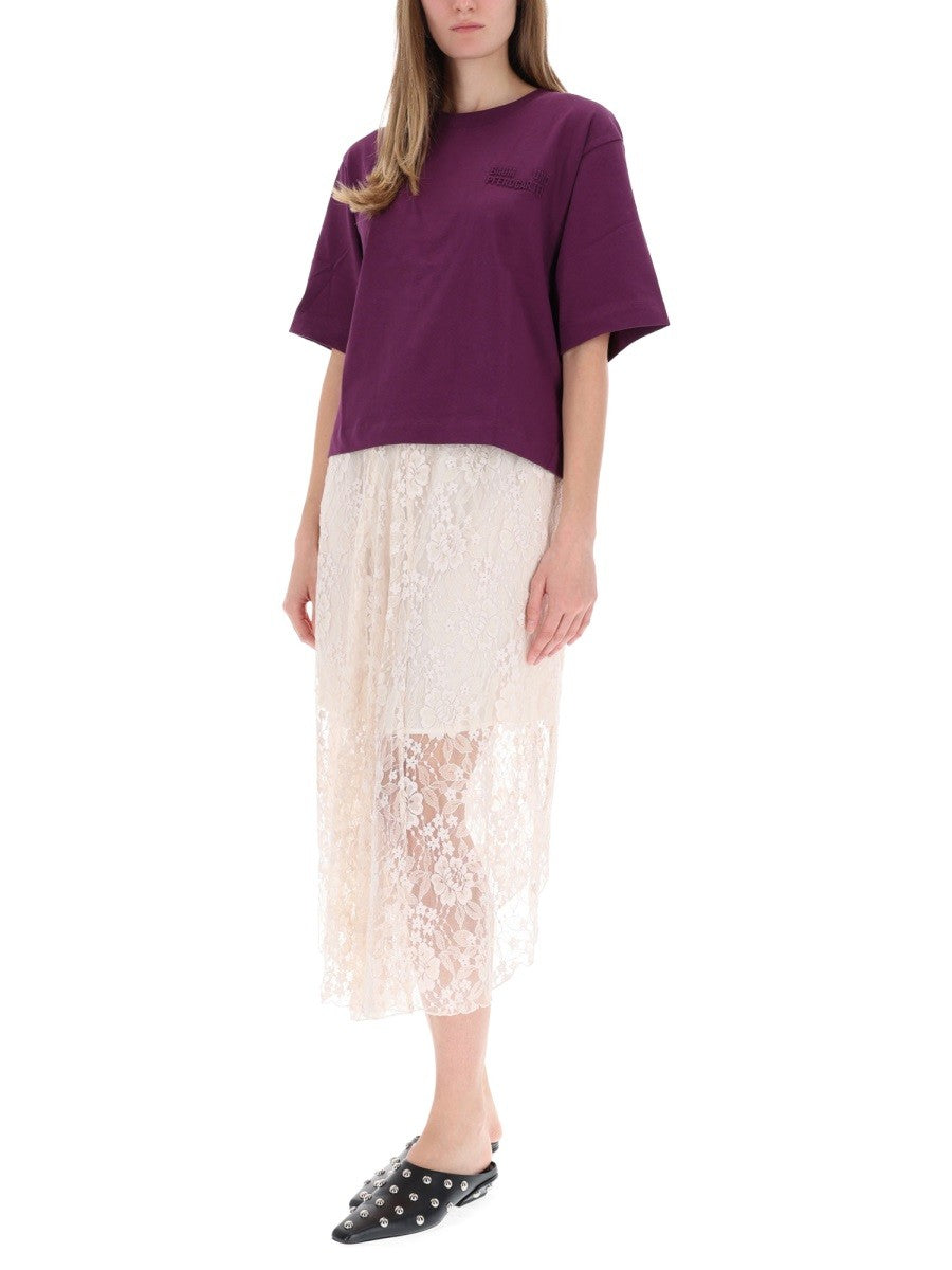 BAUM UND PFERDGARTEN - Női - Lila - Póló