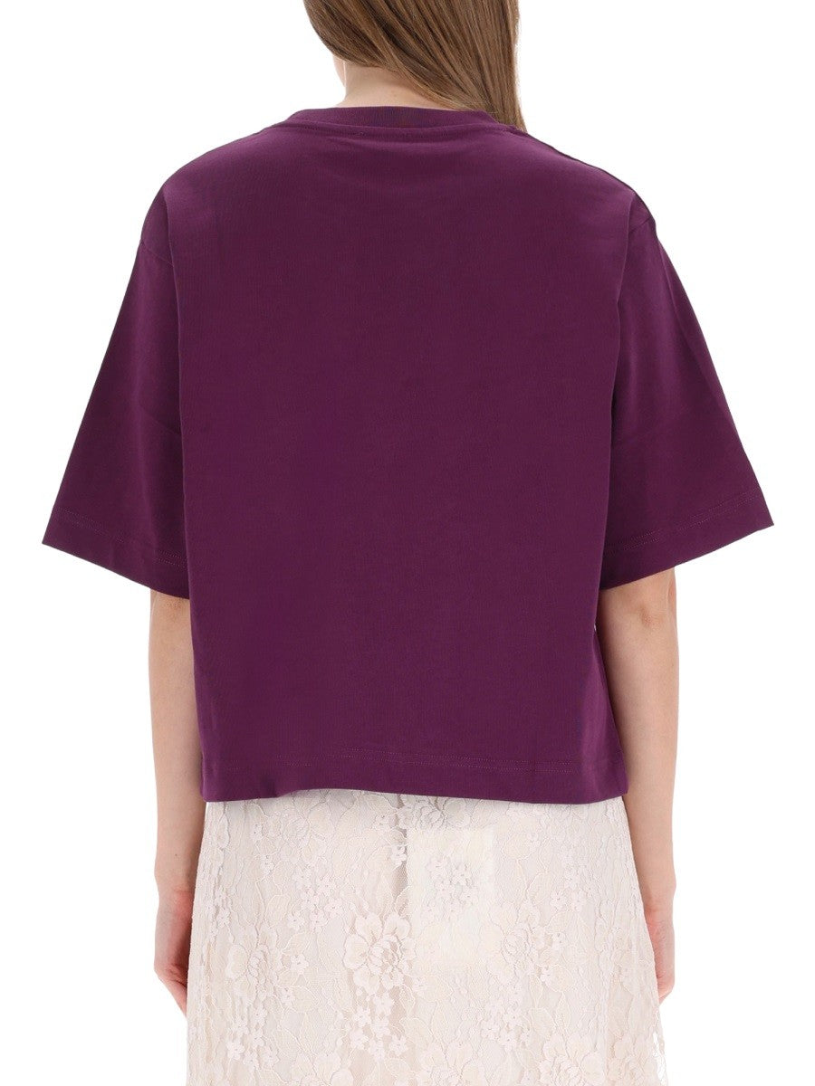 BAUM UND PFERDGARTEN - Woman - Purple - T-shirt