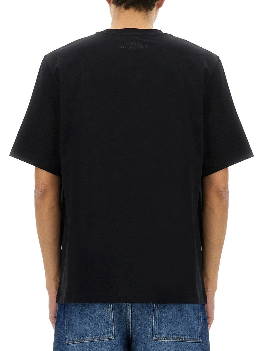 STUDIO NICHOLSON - Man - Black - T-shirt