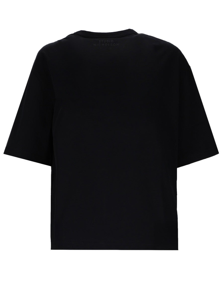 STUDIO NICHOLSON - Woman - Black - T-shirt