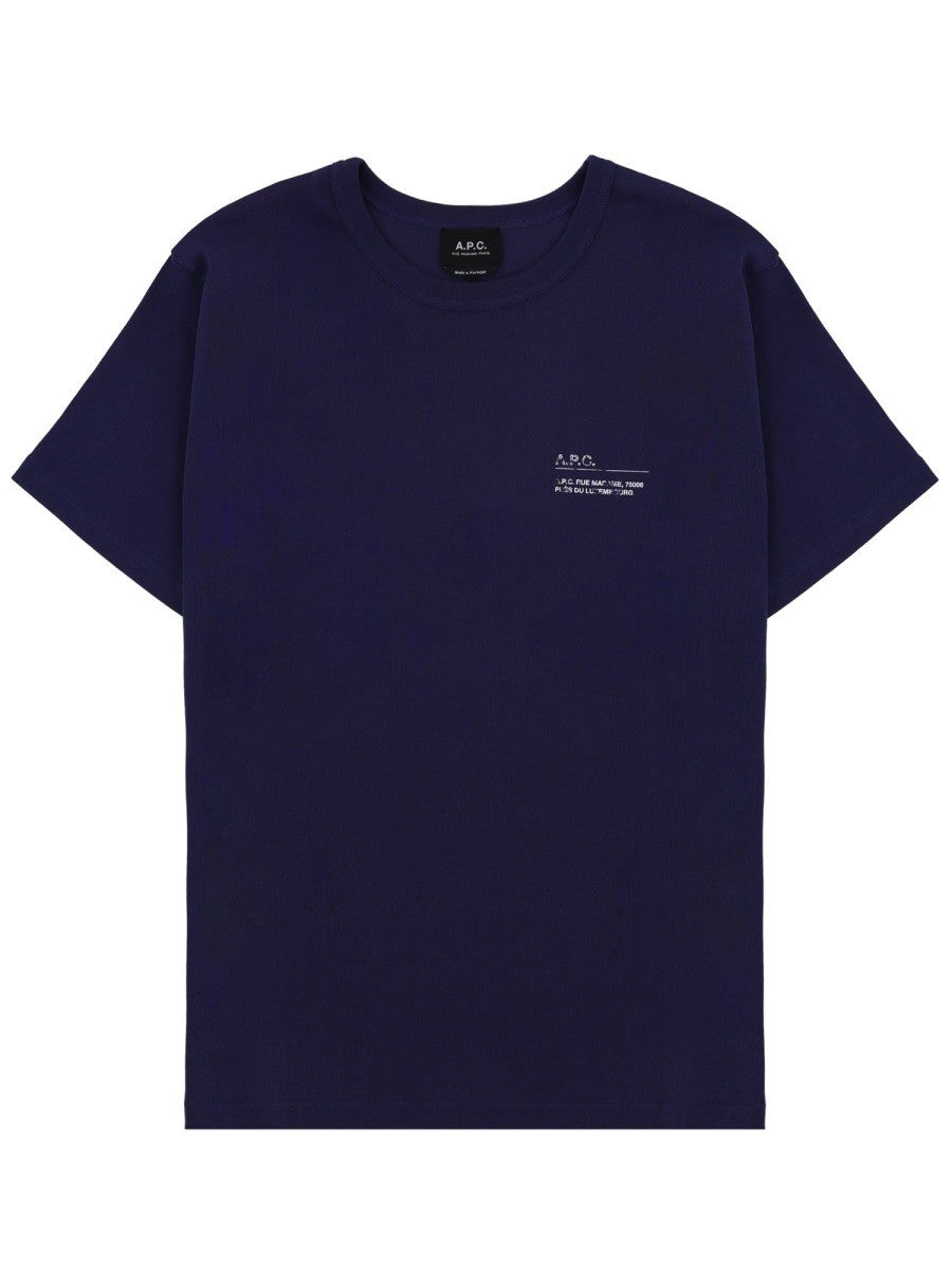 A.P.C. - Man - Blue - T-shirt