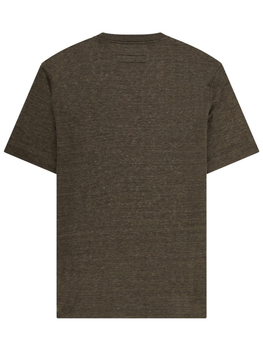 Zegna - Férfi - Zöld - Póló
