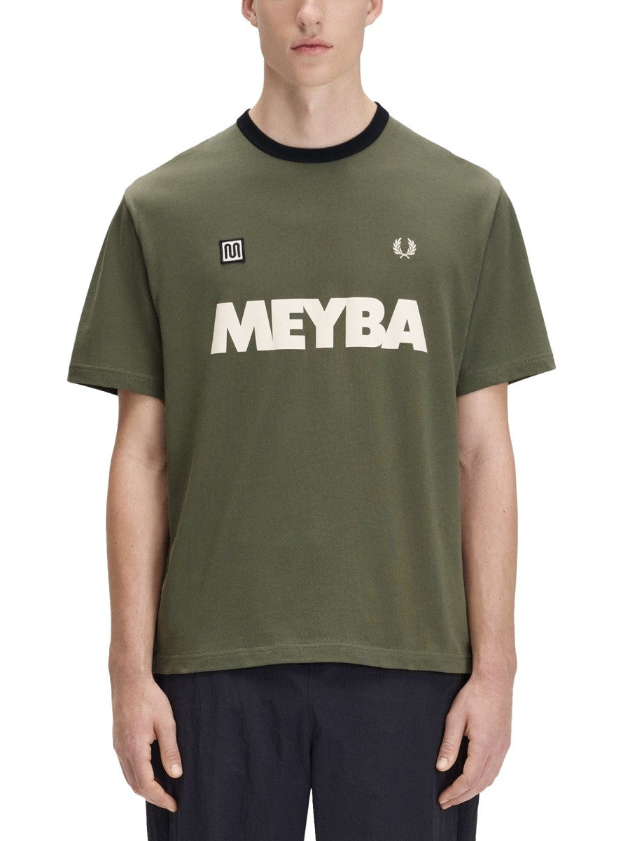 FRED PERRY - Man - Green - T-shirt