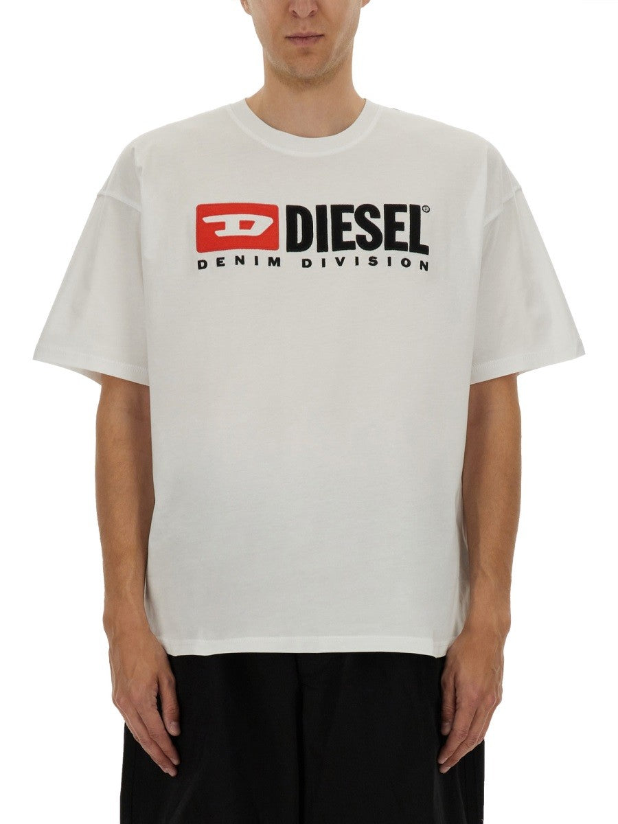 Diesel - Man - White - T-shirt