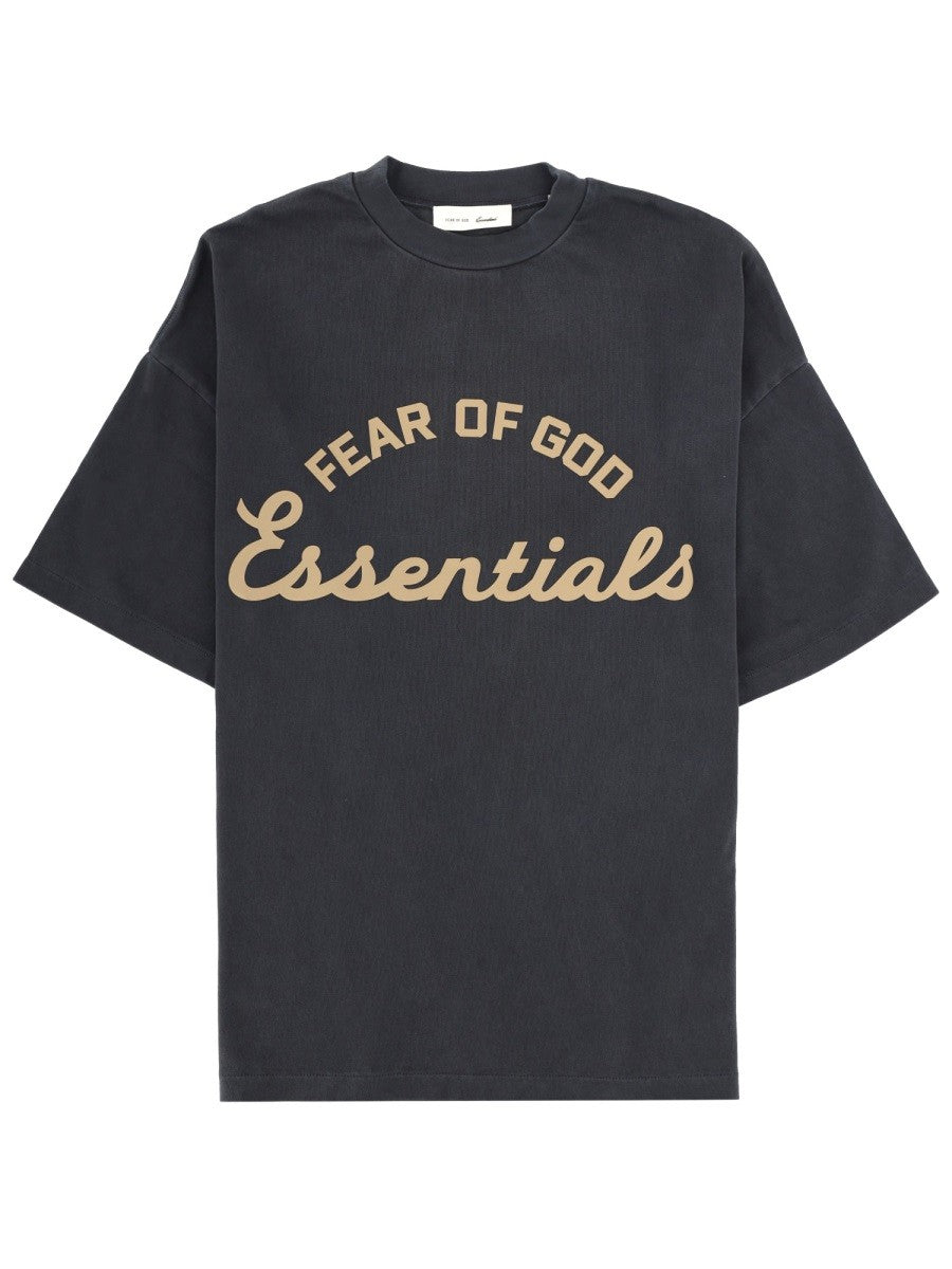 FEAR OF GOD ESSENTIALS - Man - Grey - T-shirt
