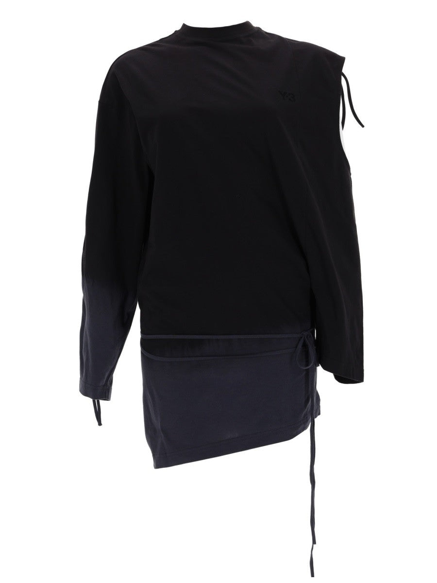 Y - 3 - Woman - Black - T-shirt
