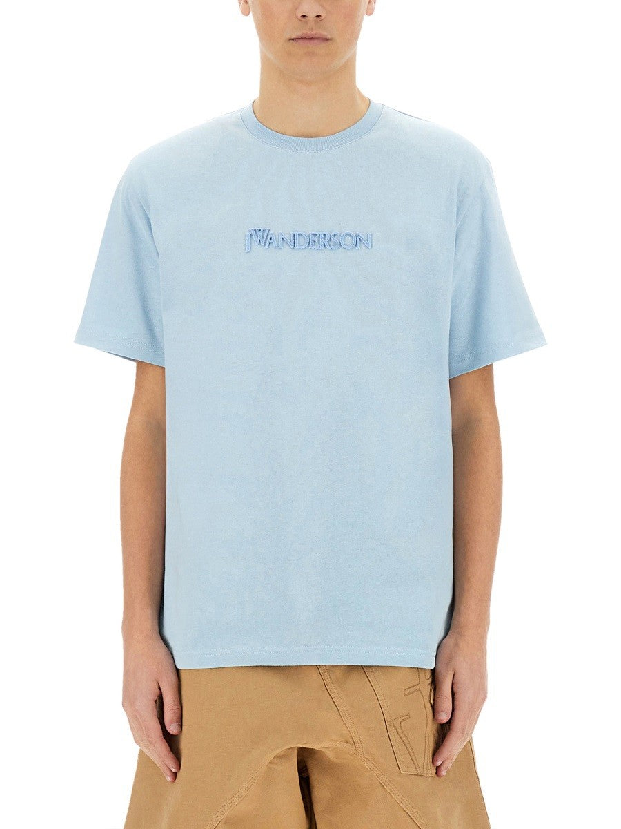 jw anderson - Man - Blue - T-shirt