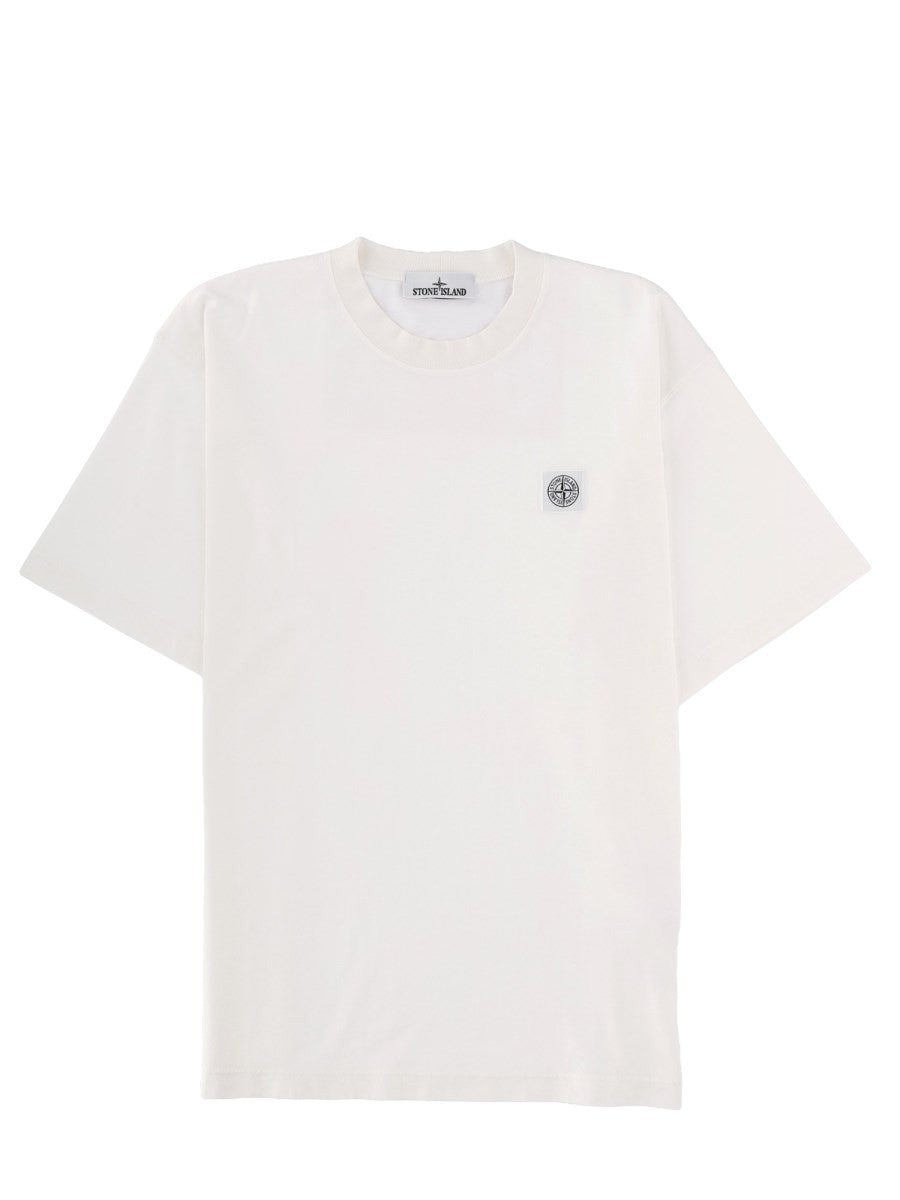 Stone Island - Man - White - T-shirt