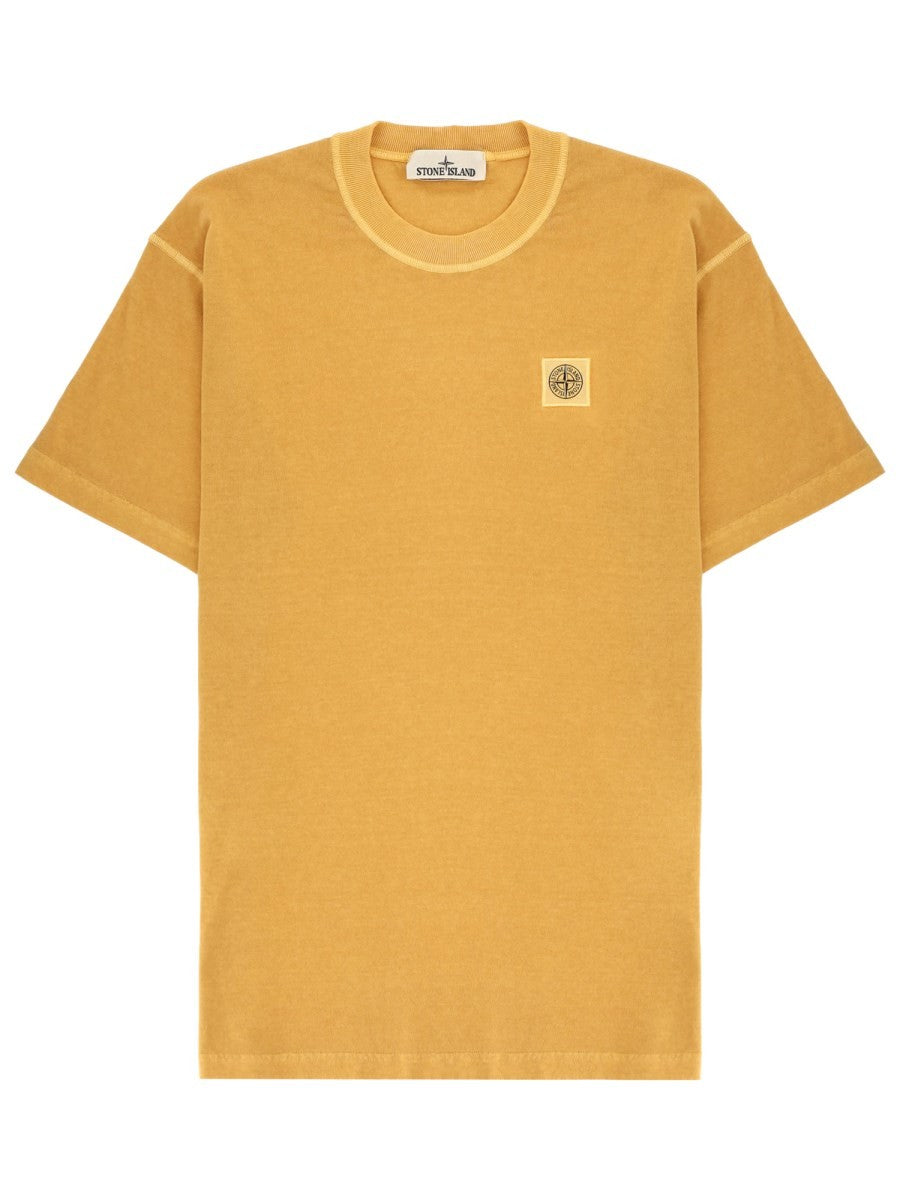 Stone Island - Férfi - Sárga - Póló