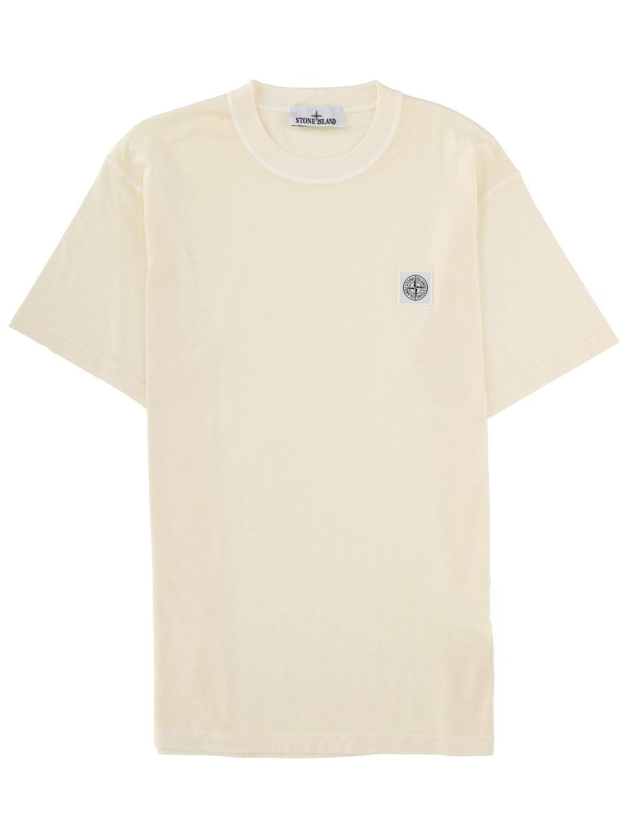 Stone Island - Man - White - T-shirt