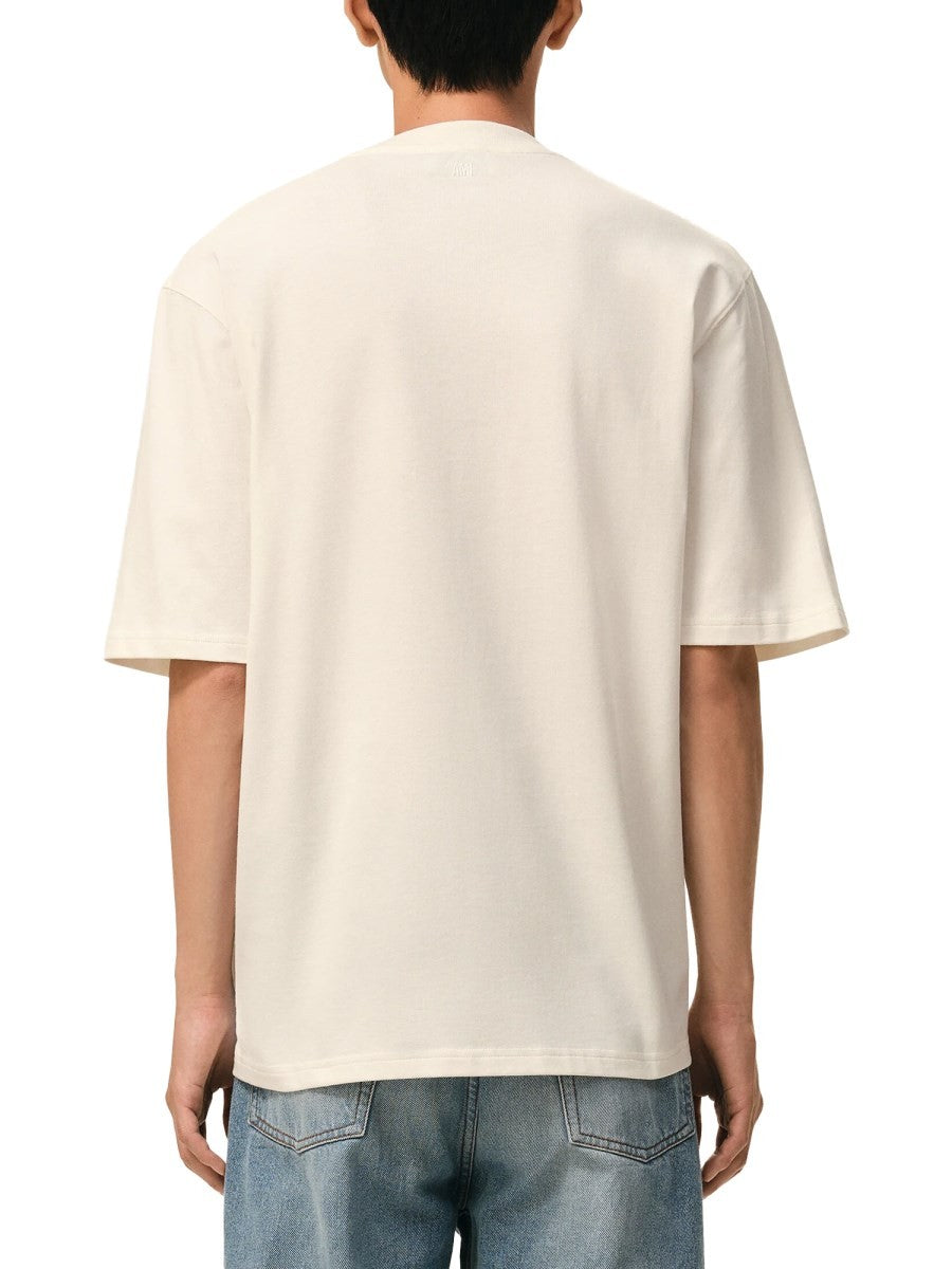 AMI PARIS - Man - White - T-shirt