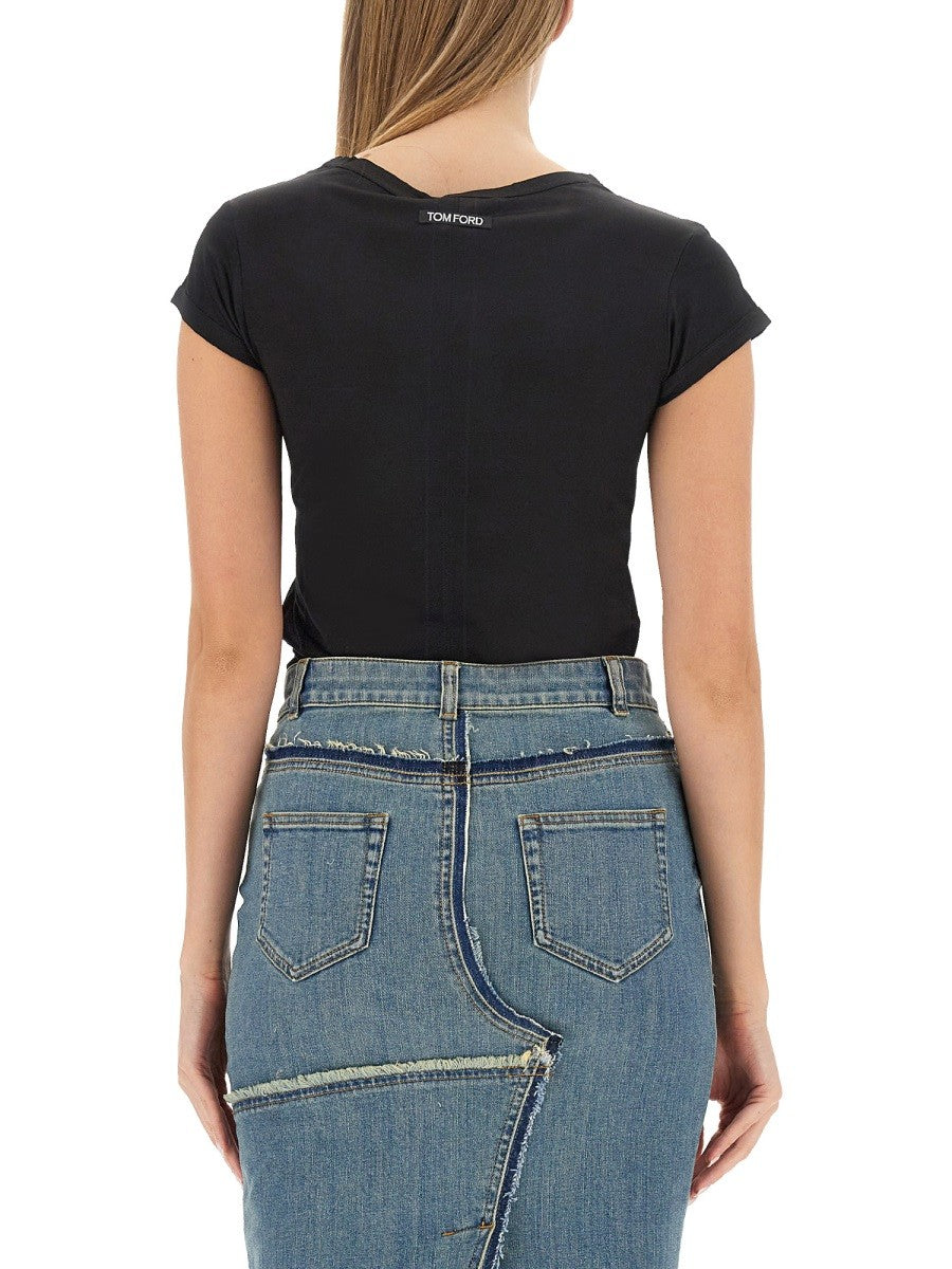 TOM FORD - Woman - Black - T-shirt