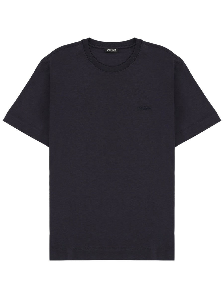 Zegna - Férfi - Fekete - Póló