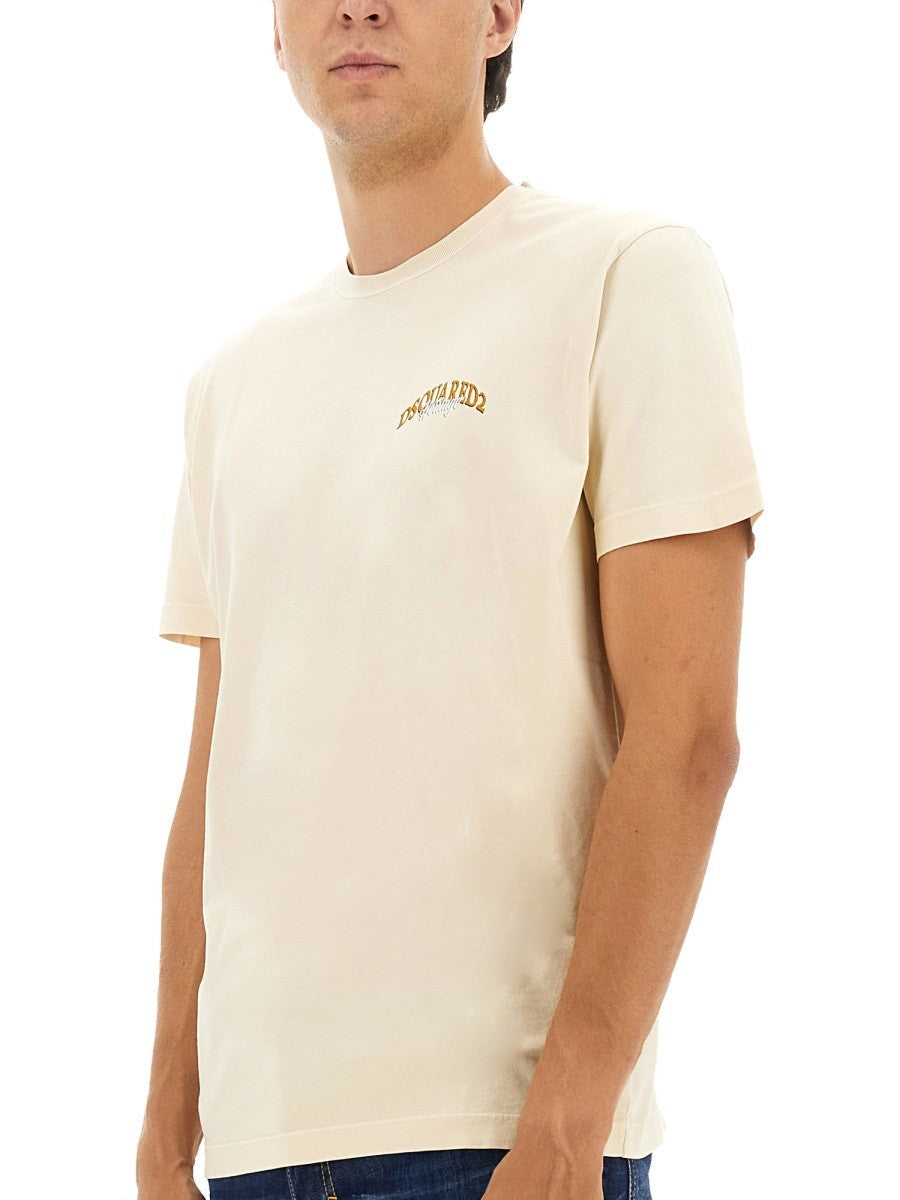 Dsquared - Man - Beige - T-shirt