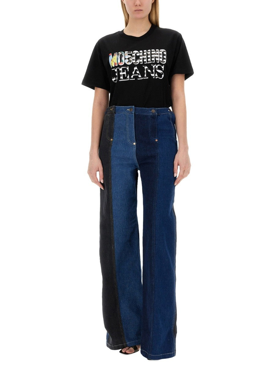MOSCHINO JEANS - Woman - Black - T-shirt