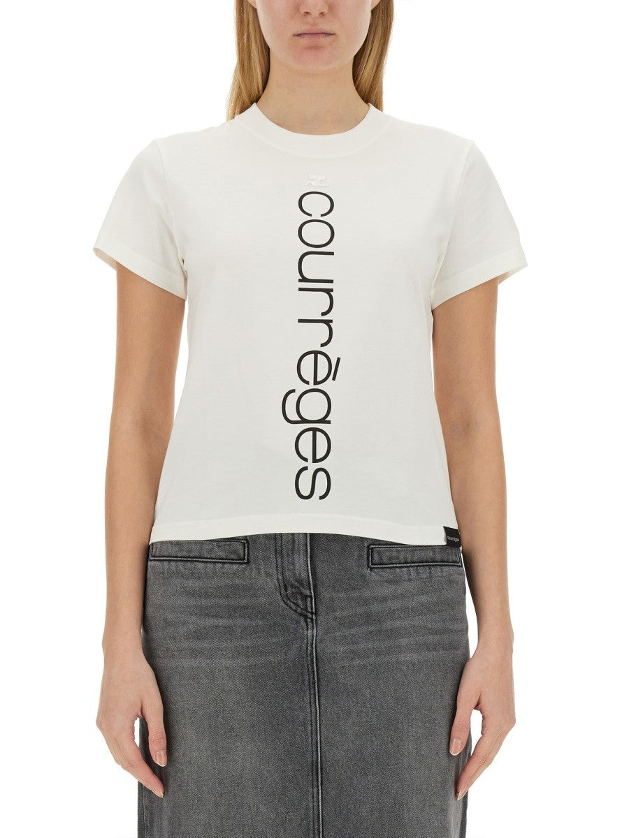 COURREGES - Woman - White - T-shirt