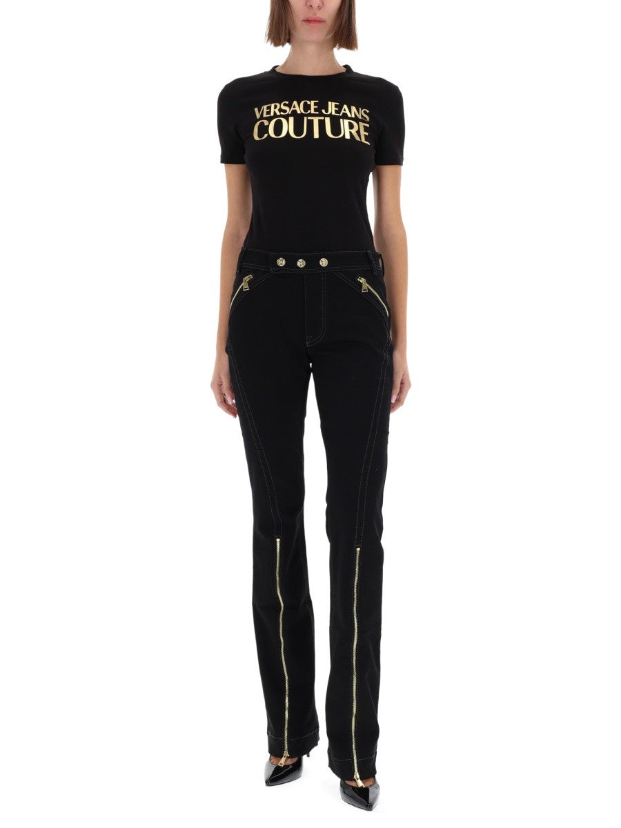 Versace Jeans Couture - Woman - Black - T-shirt