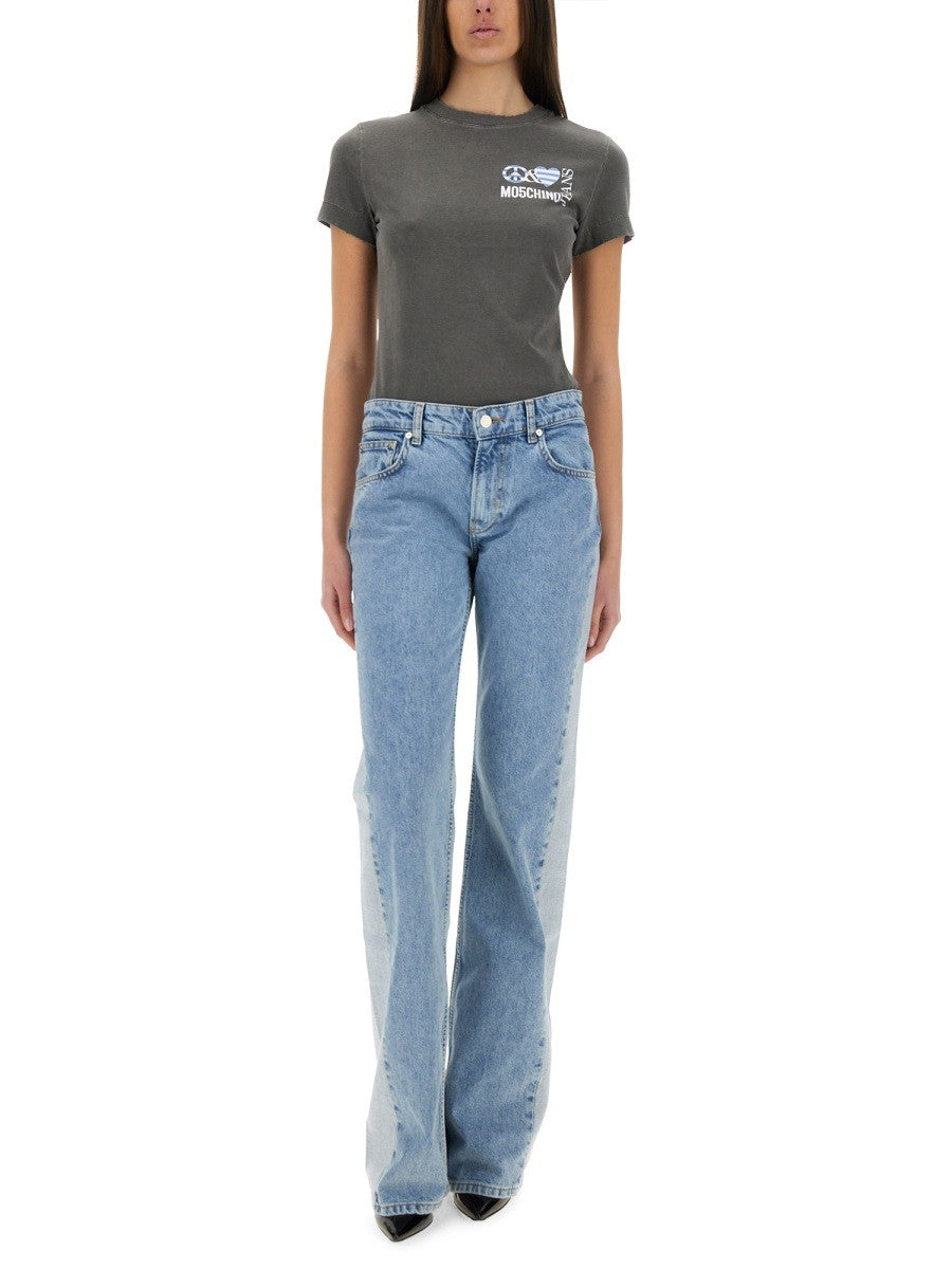 MOSCHINO JEANS - Woman - Black - T-shirt