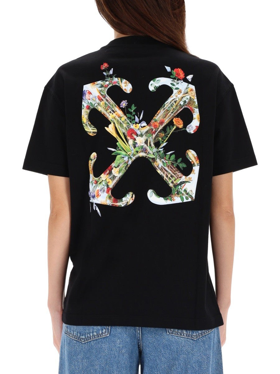 Off-white - Woman - Black - T-shirt