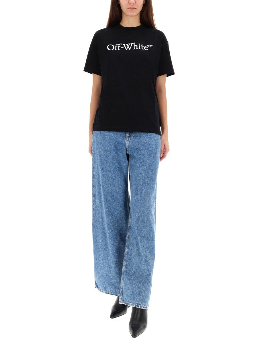 Off-white - Woman - Black - T-shirt