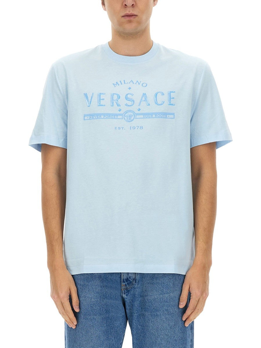 Versace - Man - Blue - T-shirt
