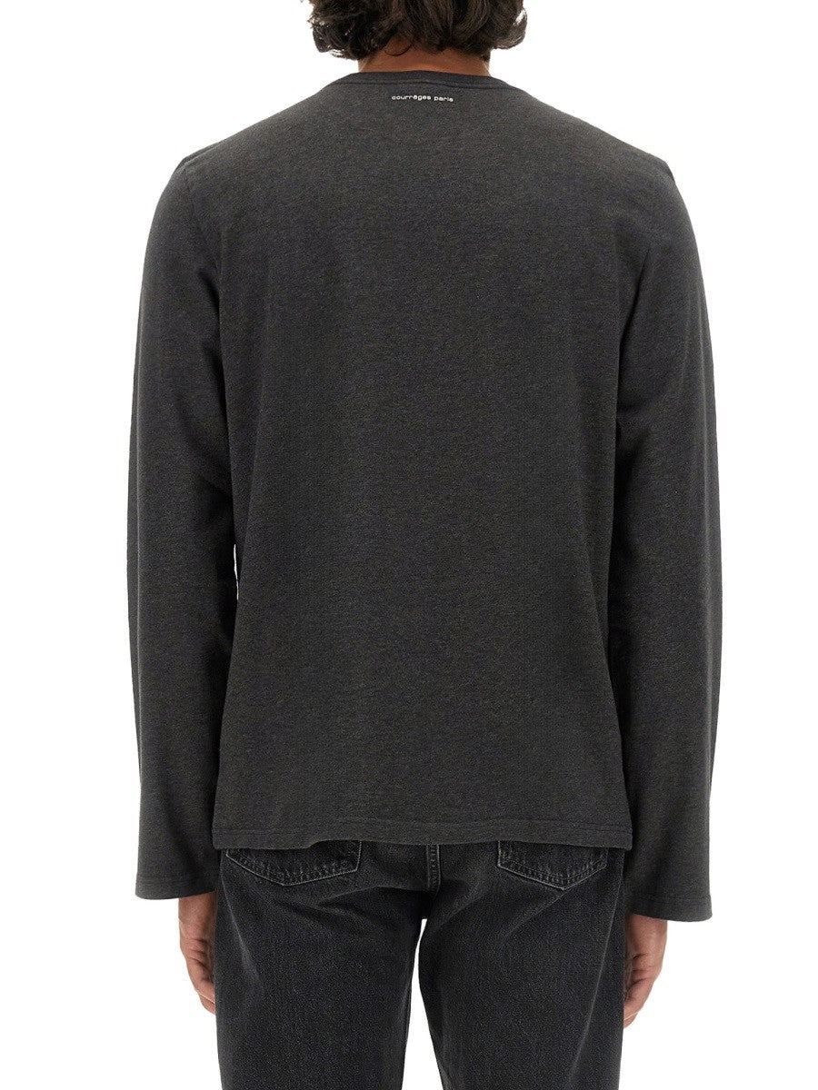 COURREGES - Man - Black - T-shirt