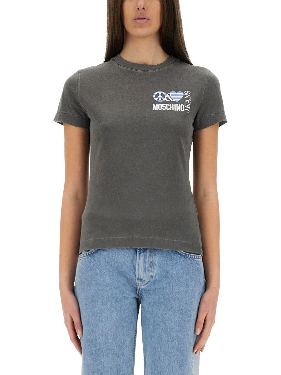 MOSCHINO JEANS - Woman - Black - T-shirt