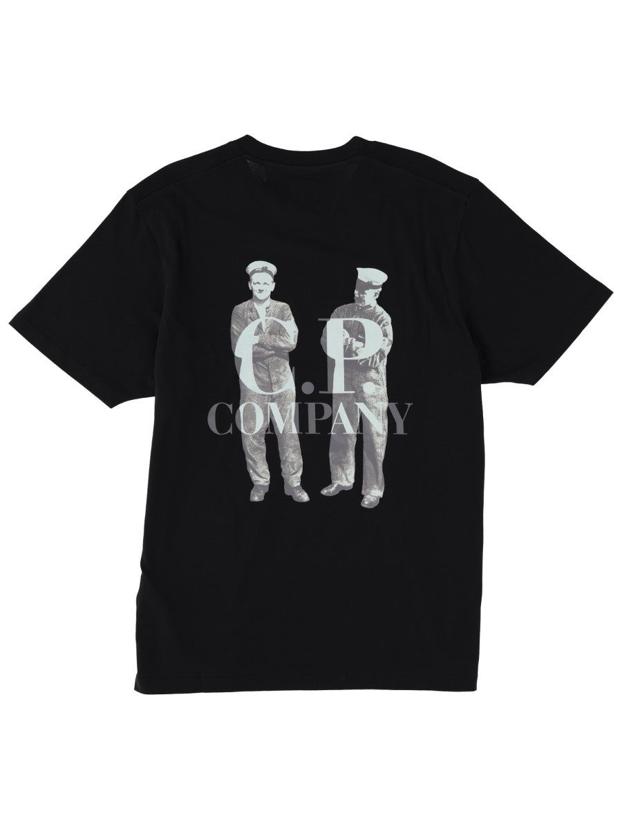 C.P. COMPANY - Man - Black - T-shirt