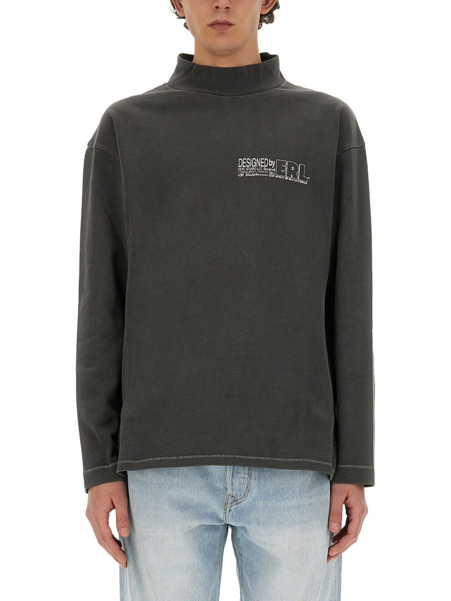 ERL - Man - Black - T-shirt