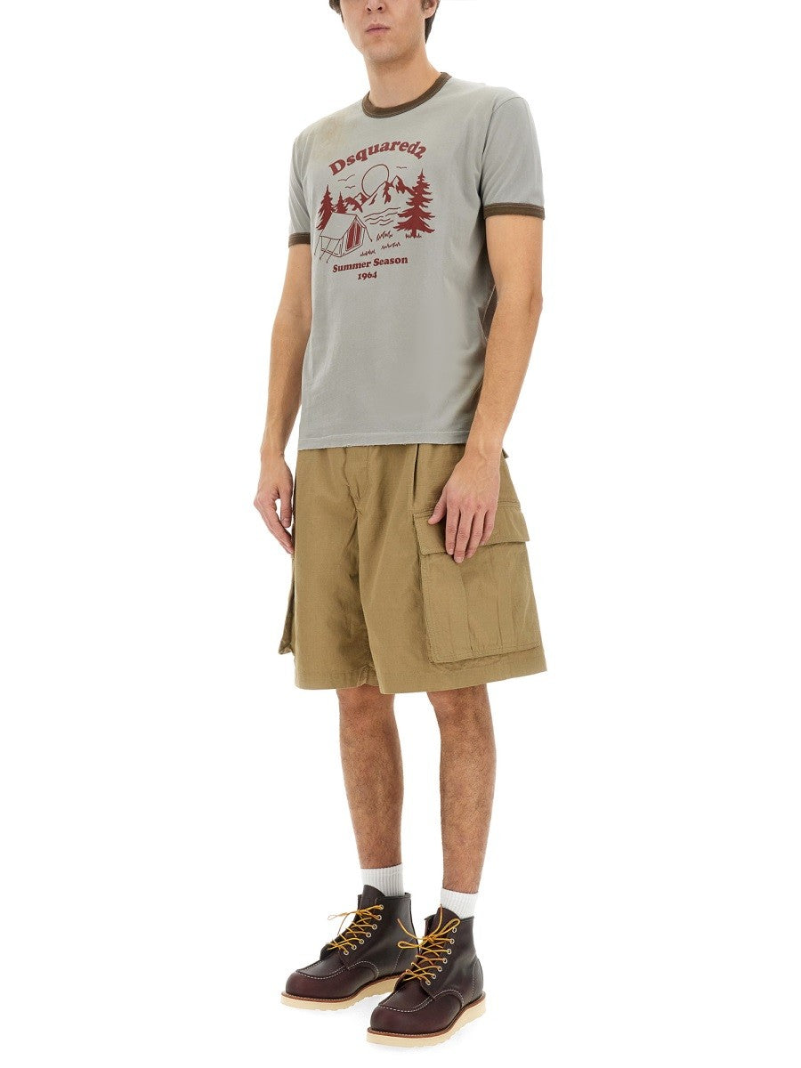 Dsquared - Férfi - Szürke - Póló