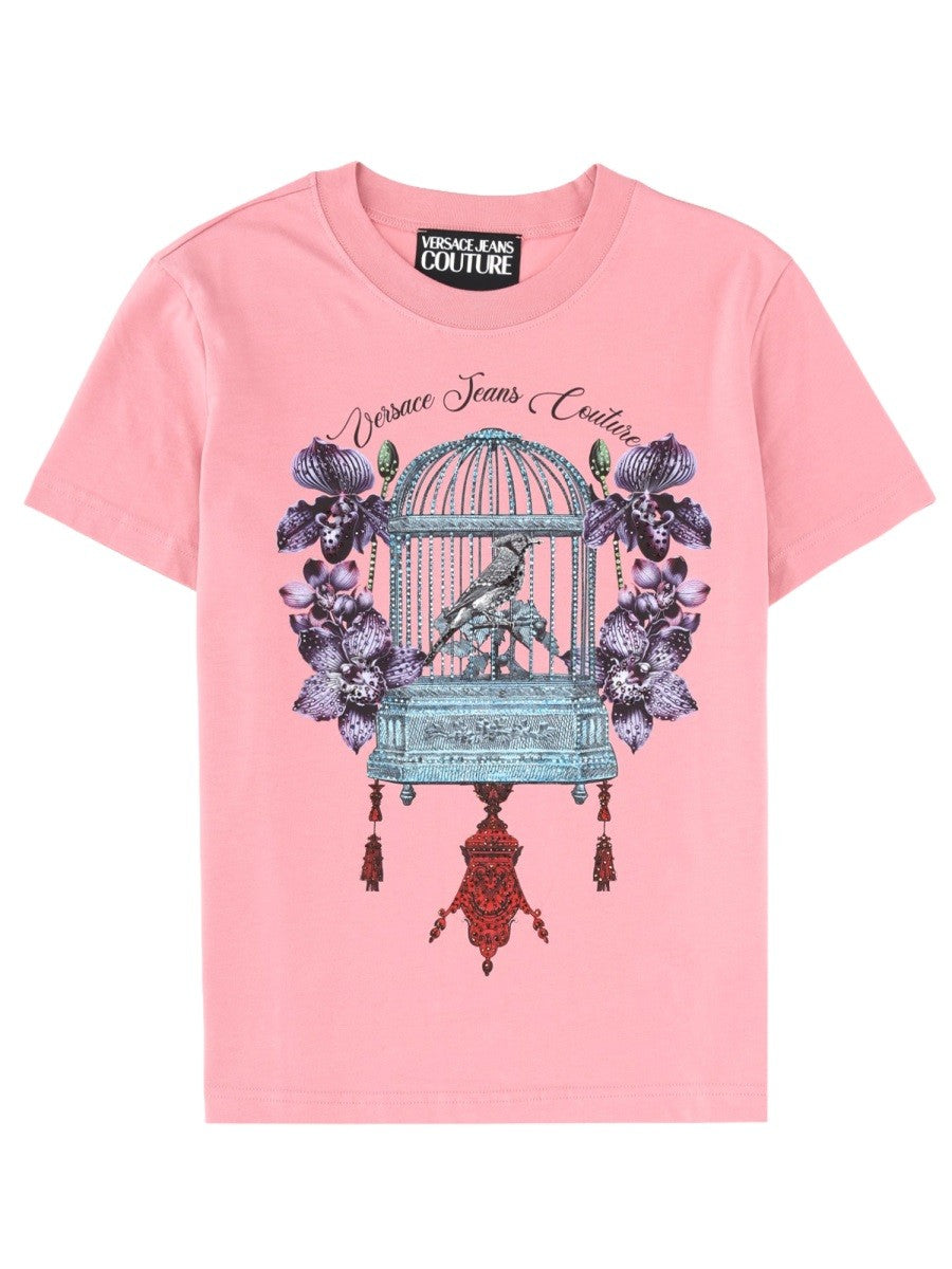 Versace Jeans Couture - Woman - Pink - T-shirt