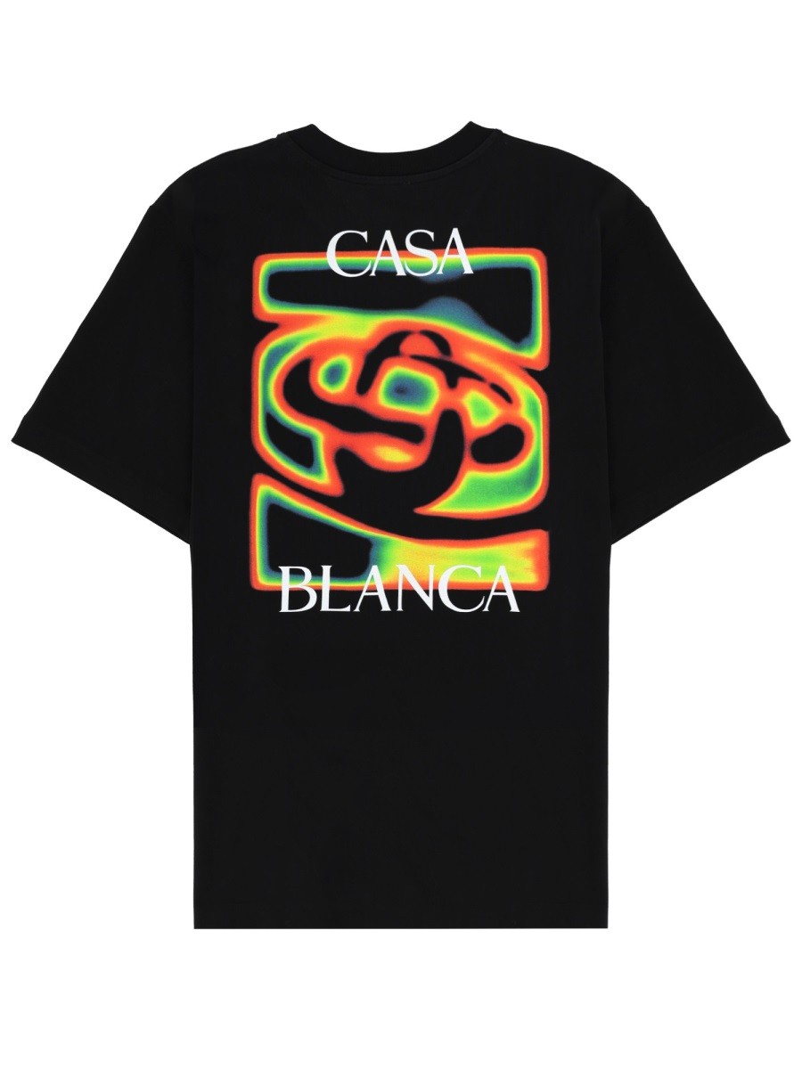 CASABLANCA - Man - Black - T-shirt