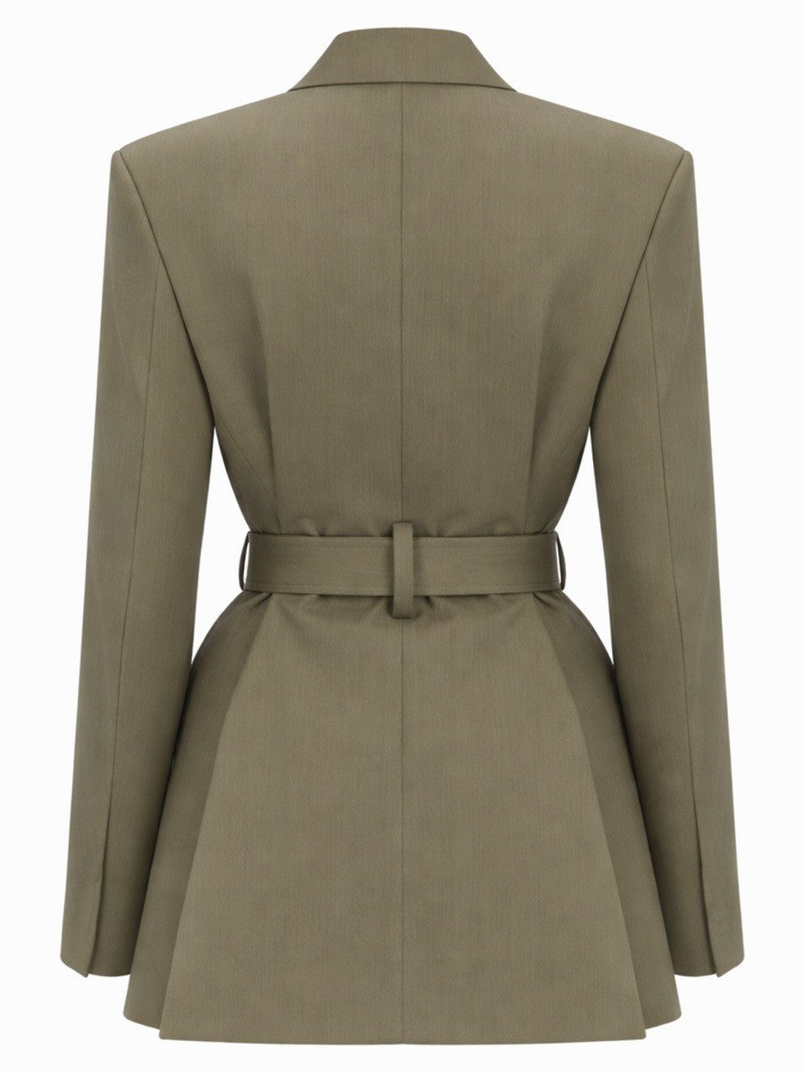 Victoria Beckham - Woman - Green - Blazer