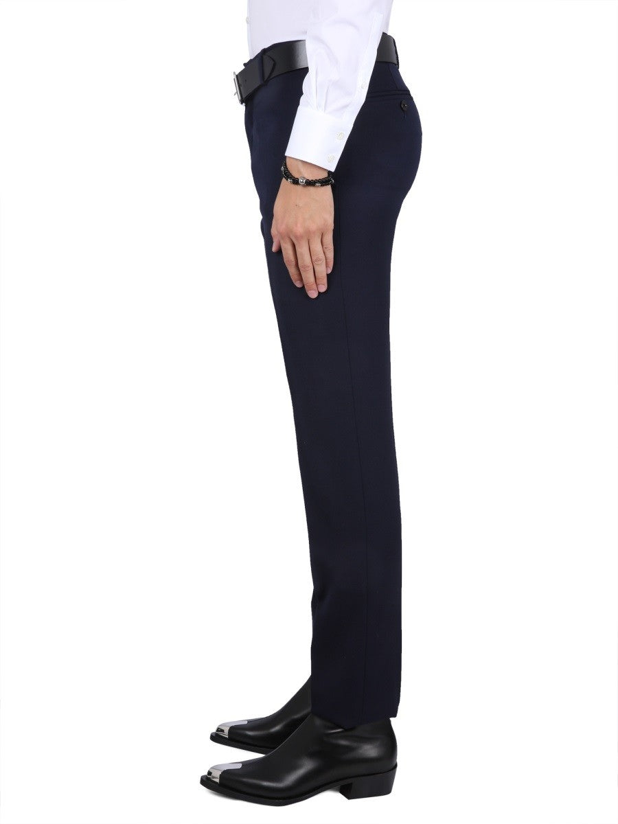 Alexander Mcqueen - Man - Blue - Pants