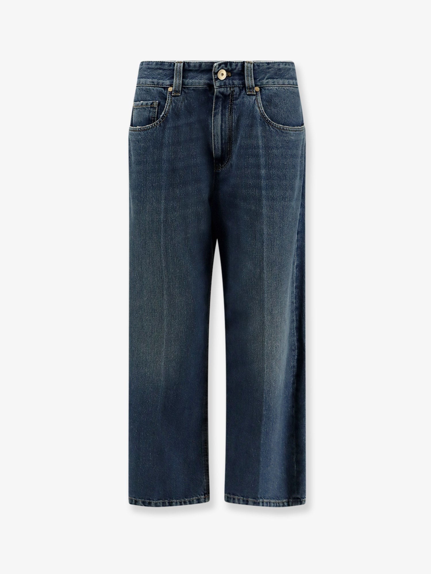 Brunello Cucinelli - Woman - Blue - Jeans