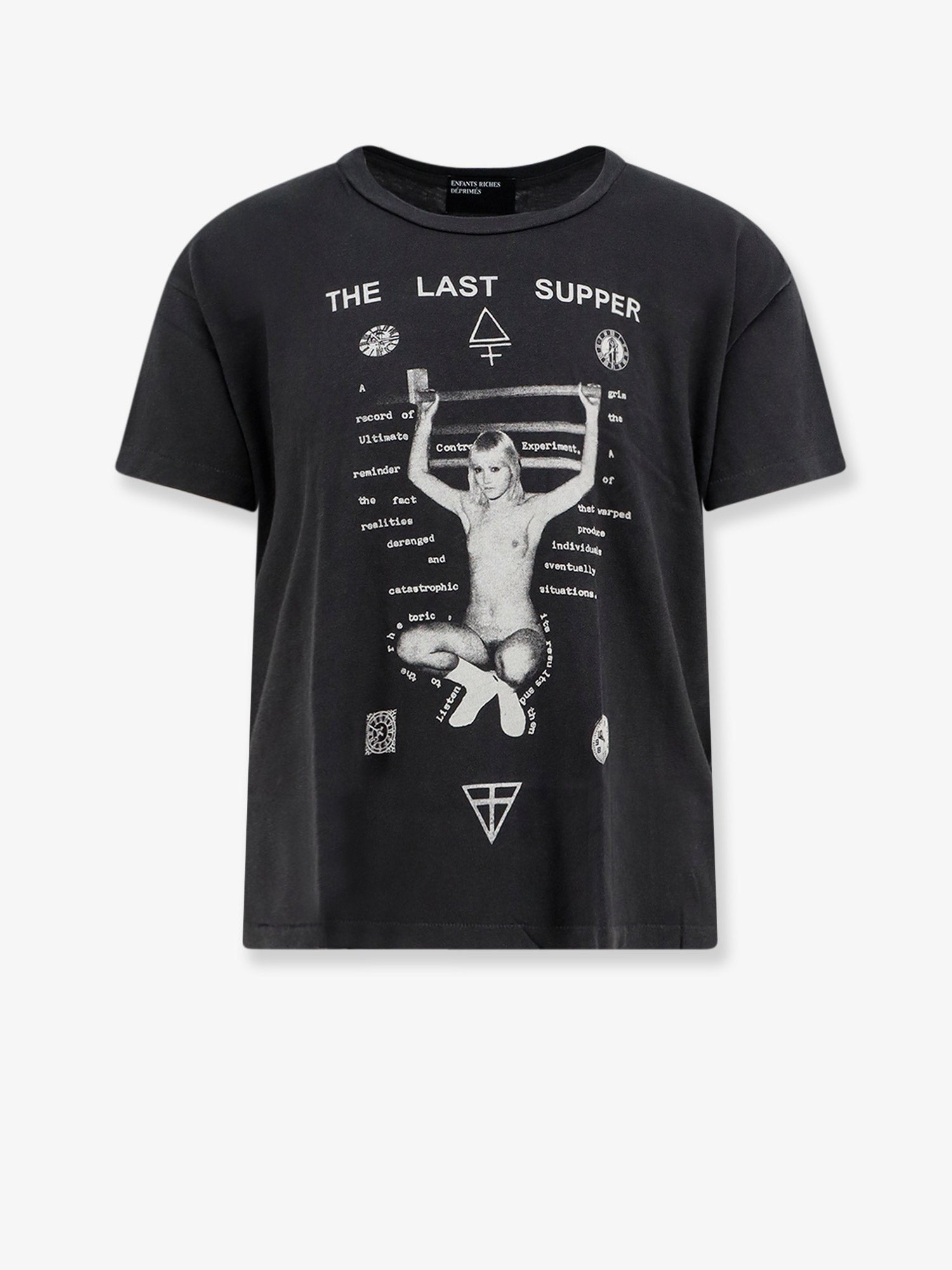 ENFANTS RICHES DEPRIMES - Man - Black - T-shirt
