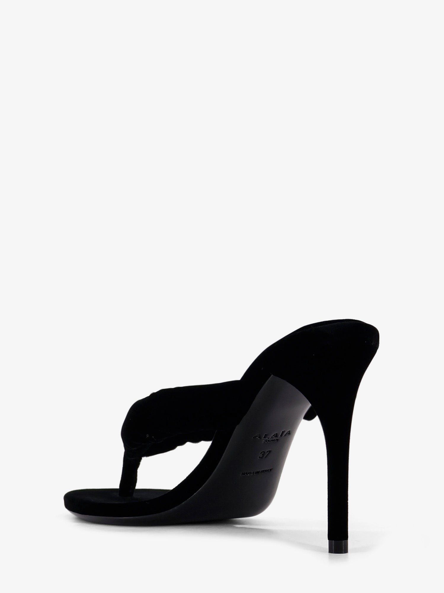 ALAIA - Woman - Black - Heeled Sandal