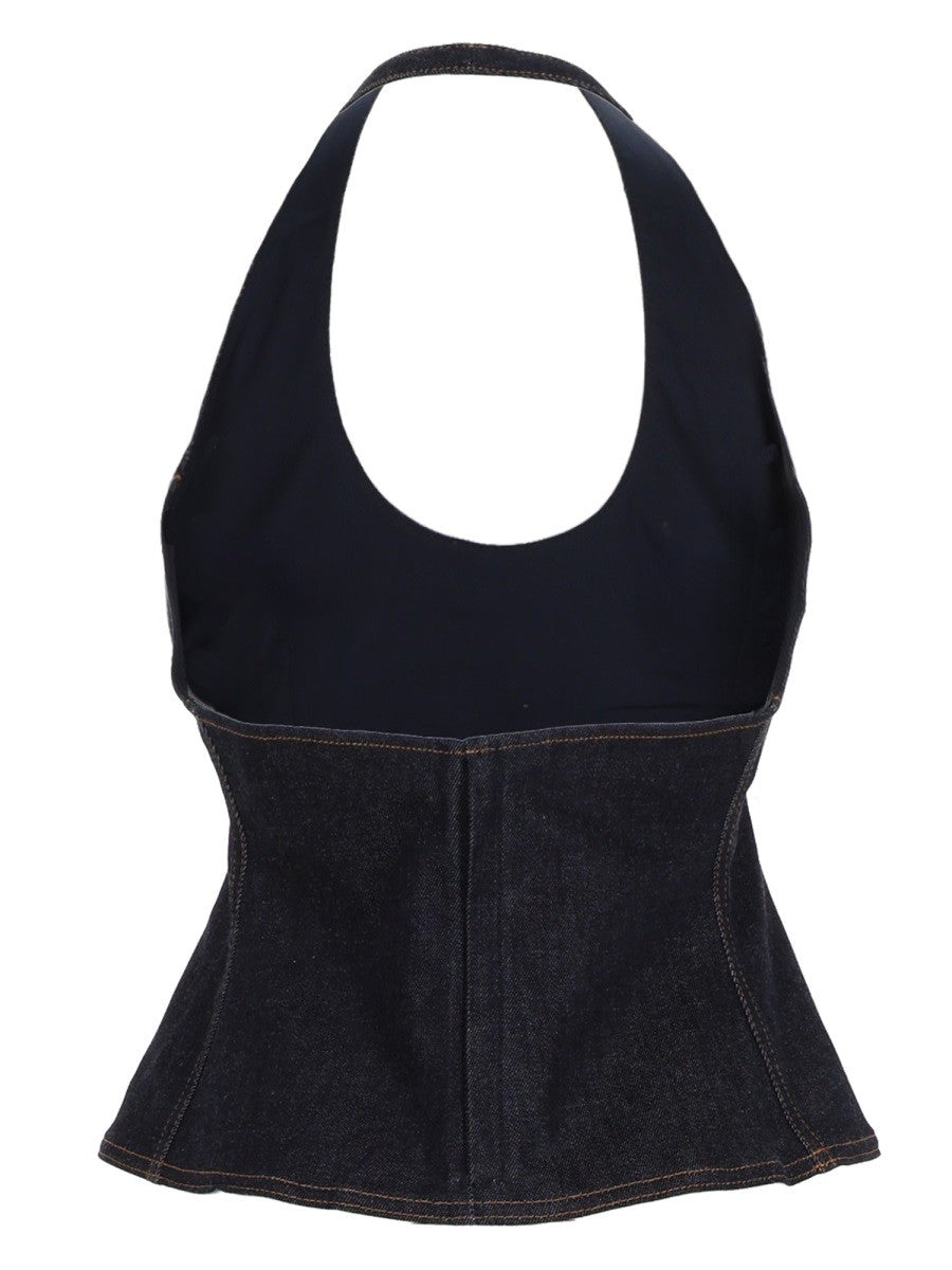 JACQUEMUS - Woman - Blue - Top